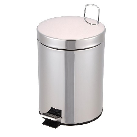 Precautions for transportation of stainless steel trash can