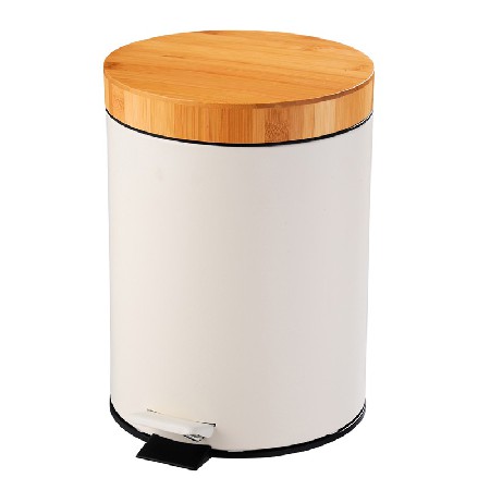  Pedal Bin with Bamboo Lid-QJZ1003/Z1005
